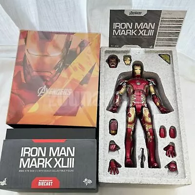 Hot Toys Avengers 2 Iron Man Mark XLIII MMS278 D09 Diecast Action Figure JAPAN • $462.84