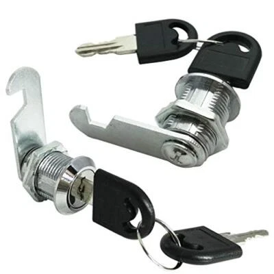 $11.18 • Buy 2 Pack Universal Tool Box Key Lock With Keys Replacement Pickup Lock Cylinder