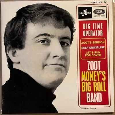 ZOOT MONEY'S BIG ROLL BAND - Big Time Operator 'EP' - 1966 French EP PS NM UNP • £69.99