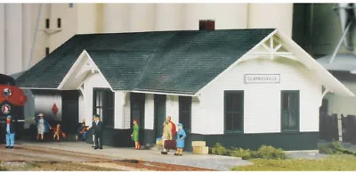 Walthers Cornerstone N Scale Building/Structure Kit Clarkesville Depot/Station • $31.99