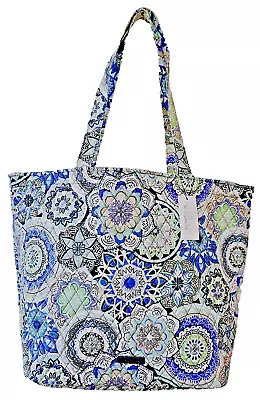 Vera Bradley Grand Tote In Cotton Sketched Medallion • $65