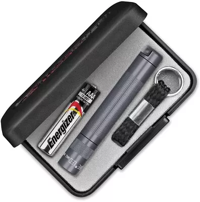 Mag-Lite Solitaire Mini Flashlight Gray Aluminum Resists Water/Impact Battery • $22.29