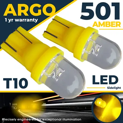 Fits Ford Focus MK3 Led Amber 2010-2018 Turn Side Repeater Indicator Light Bulbs • $10.57