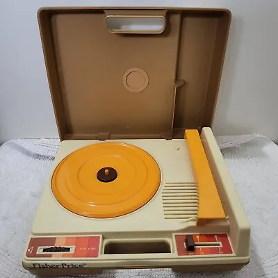 Vintage 1978 Fisher-Price Portable Record Player Kid Phonograph Model 825 Tested • $29.99