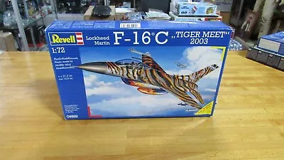 Revell F-16 C  Tiger Meet 2003 1:72 Fighter Jet Airplane Model - Qik Ship • $23.82