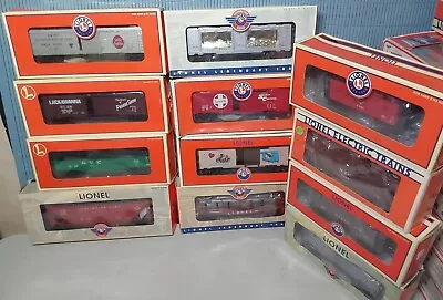 Mixed Lot Of 12 Lionel Trains O Scale Freight Cars (mixed Roadnames) #3 • $65.99
