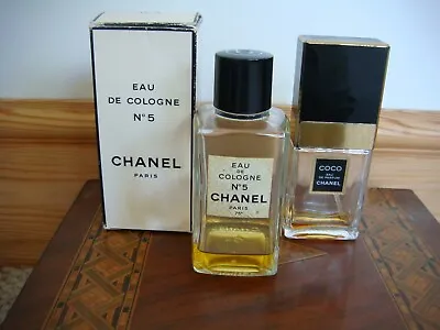  Vintage Chanel No 5 Eau De Cologne & Chanel Coco Eau De Parfum • £25