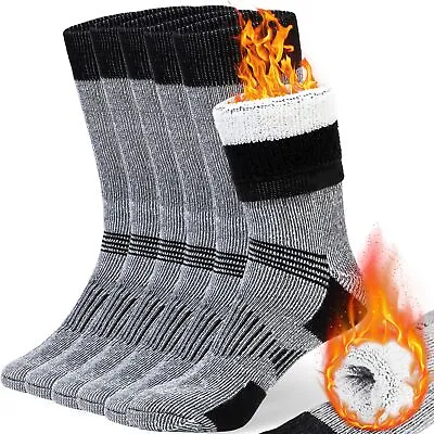 COZIA Merino Wool Socks For Men And Women Warm Thermal Boot Hiking Socks 3 Pa... • $14.65
