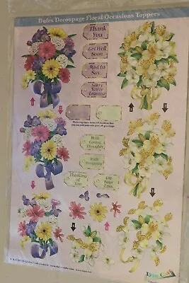 £5 • Buy Freestyle Dufex Die Cut Decoupage Sheets Assorted Packs