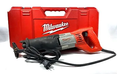 Milwaukee 120V 12 Amp Sawzall Reciprocating Saw With Case 6519-30 • $79.99