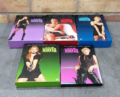 La Femme Nikita Complete Series 1-5 Set Seasons 1 2 3 4 5 27-Disc DVD Lot (DS2)  • £150