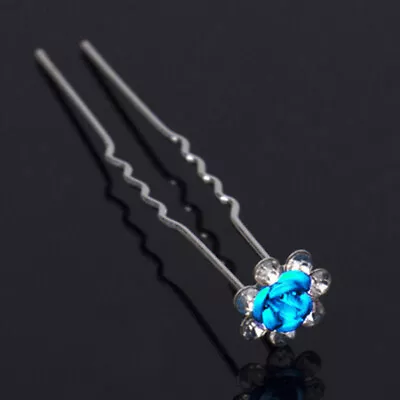 Women's Hair Pin U Shaped Fork Stick French Fashion Hairstyle Metal Hair Clips # • $0.72