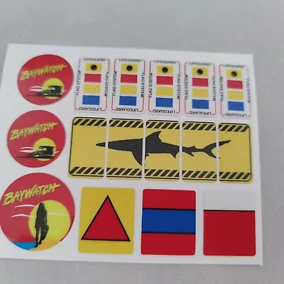 Pinball Baywatch Target Decals • $29.50