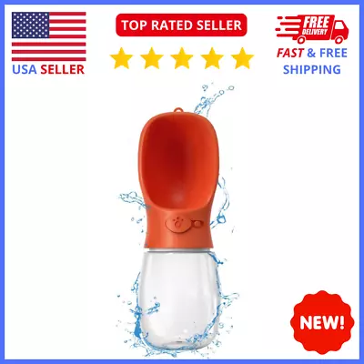 WePet Portable Dog Water Bottle 12 OZ Leak Proof Puppy Water Dispenser (RED) • $17.79