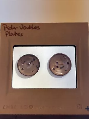 Peter Voulkos “Plates” Funk Art Ceramics 35mm Slide • $14.95