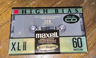 Maxell Audio Cassette High Bias Ideal For CD XLII 60 Minutes • $9.99