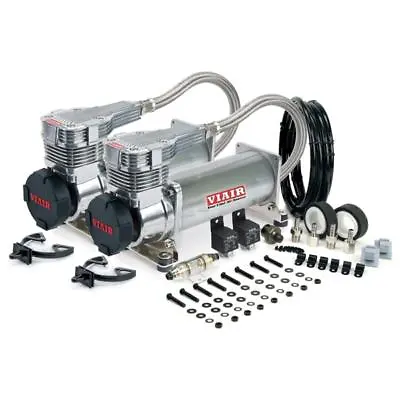 Viair 485c Dual Pack Platinum Air Ride Bag Suspension Compressor Pump Train • $530.95