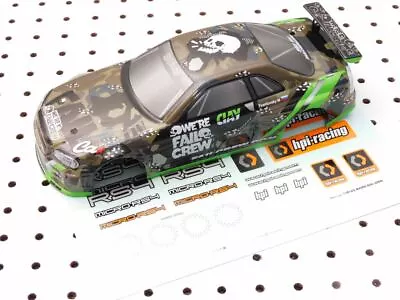 HPI Racing Micro RS4 1:18 Factory Painted We're Fail Crew Body & Decals • $49.99