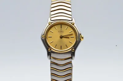 Ebel Sport Classique Mini 23MM Women's Watch 1057901 Gold Nice State Quartz 10 • £563.57