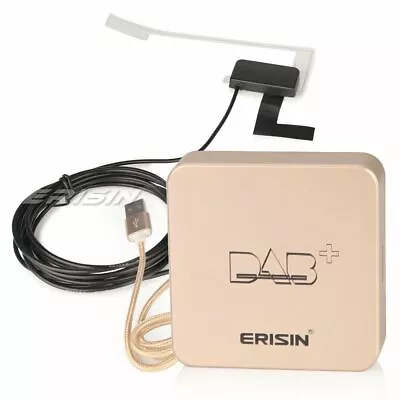 ES364 Car USB DAB+ Antenna Digital Receiver Adapter Aerial For Android Stereos • £32.13