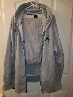 Nike Air Jordan Mens Size XXL Sweatsuit Set Gray • $130