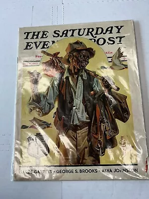 Saturday Evening  Post October 19 1935 Jc Leyendecker Full Magazine • $19.99