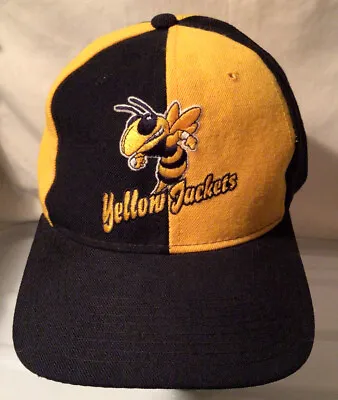 Vintage 90’s Starter NCAA Georgia Tech Yellow Jackets Snapback Cap Hat 100% Wool • $20