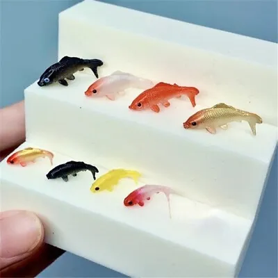 £3.61 • Buy Lots 1:12 Scale Mini Fish Tank Model Dolls House Miniature Aquarium Accessories