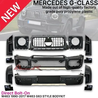 G550 G500 To G63 AMG Style Body Kit For G Class W463A W464 2018 - 2022 • $1999