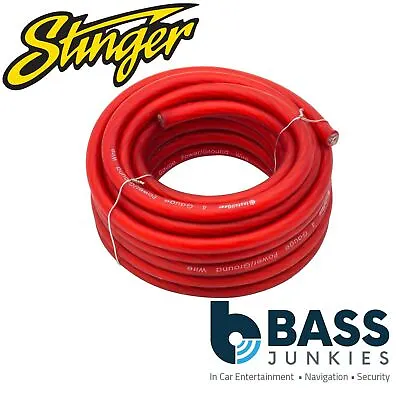 Stinger 4 AWG Gauge 5 Metre Car Stereo Amplifier Amp Battery Power Earth Cable • £19.99