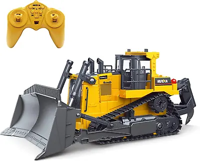 Remote Control Bulldozer RC 1/16 Full Functional Construction Vehicle ... • $166.91