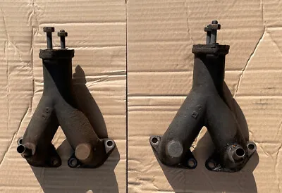Original Pair VW Solex Twin Carbs Inlet Manifolds For 32-34 PDSIT Type 4 2 25 • $31.13