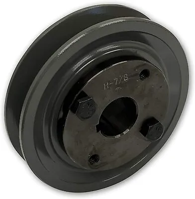Cast Iron Electric Motor Pulley Sheave 4.95  1 Single Groove For B Bx 5l Belt • $55.33