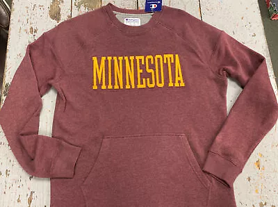 MINNESOTA GOLDEN GOPHERS Men's Sweatshirt LARGE Champion Licensed NWT • $24.99