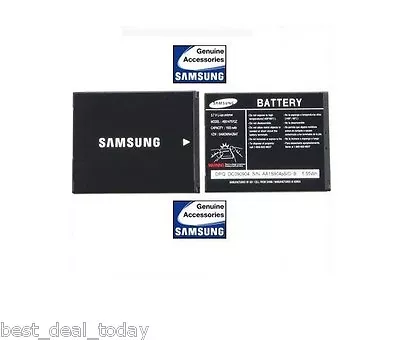 OEM Samsung Standard Battery For Omnia 2 I920 Verizon • $24.95