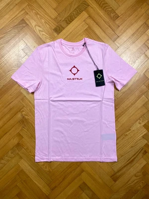 £35.99 • Buy MA Strum T Shirt SS 1 Col Compass Print Tee - Pastel Pink