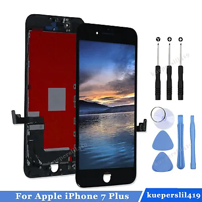 For IPhone 7 Plus LCD Screen Replacement Touch Digitizer Retina Display Assembly • £13.88