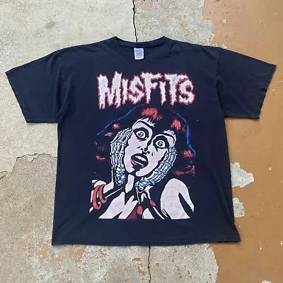 The Misfits 2004 Glenn Danzig Licensed T-Shirt Men's XL Gildan Heavy Blend • $111
