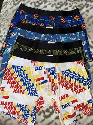 4 × MeUndies Mens Medium Trunk Briefs Brand New Wholesale Lot • $22