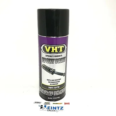 VHT SP650 Gloss Black Epoxy All-Weather Paint - Rust Resistant - 11 Oz Aerosol • $19.99
