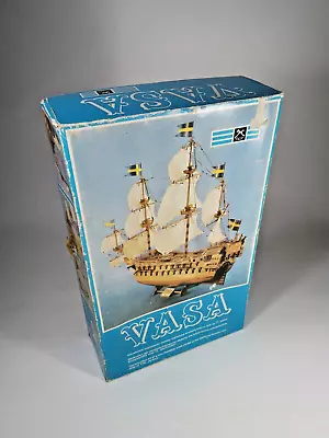 Vasa Vintage Wooden Historical Sweden War Ship Of  17th Model Kit 1:100 By Igra • $130
