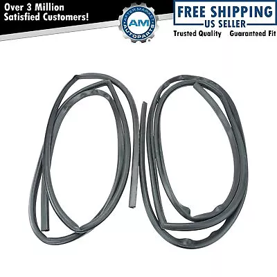 Door Weatherstrip Pair Set Of 2 NEW For 67-72 Chevy GMC Trucks • $43.11