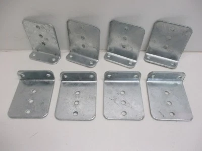 $67.99 • Buy (8) Vertical Pontoon Boat Trailer Bunk Bolster L Brackets  / 5  By 6  Galvanized
