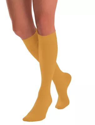 Women Opaque Knee High Trousers Pop Up Socks Aurellie Colours 3PACKS & 5PACKS • £6.99