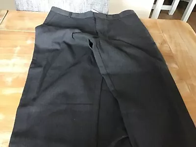 Two Pairs Of School Trousers Age 13-14 Years Grey Used  • £3