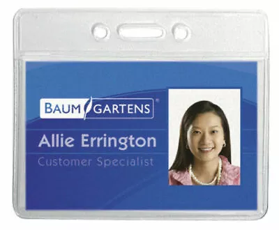 Premium WATERPROOF ID Card Holder Credit Clear Travel Badge Cruise Trips Work • $1.78