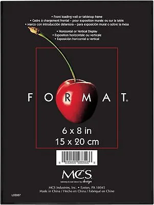 MCS Format Frame 6x8 Black (Same Shipping Any Qty) • $3.67