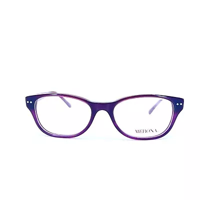 Merona Eyeglasses Frame M7 2001 5524 V Pink Rectangular Full Rim 51-17-135 • $29.98