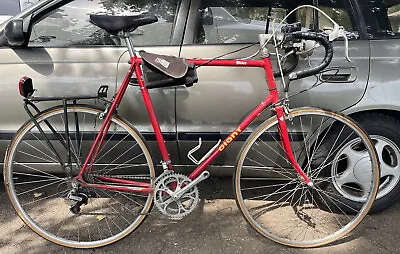 Vintage Giant Quasar Road Bike XL 63cm Steel 80s Suntour 2x7 Speed • $135