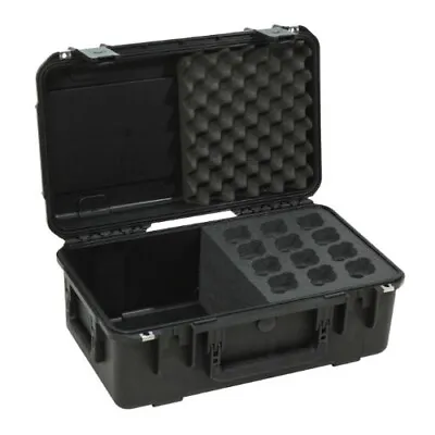 SKB Music ISeries Waterproof 12-Mic Case With Storage Compartment • $184.99